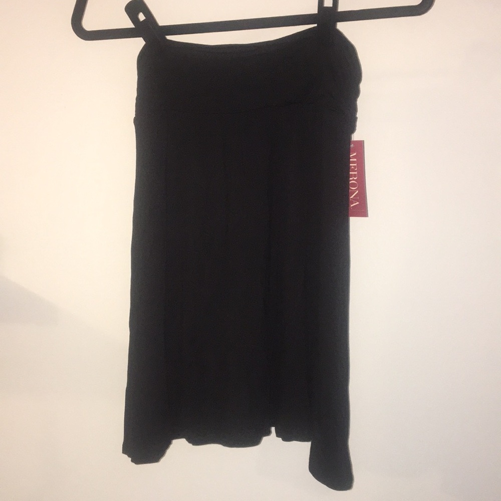 Flowy cotton skirt with ruching on the sides